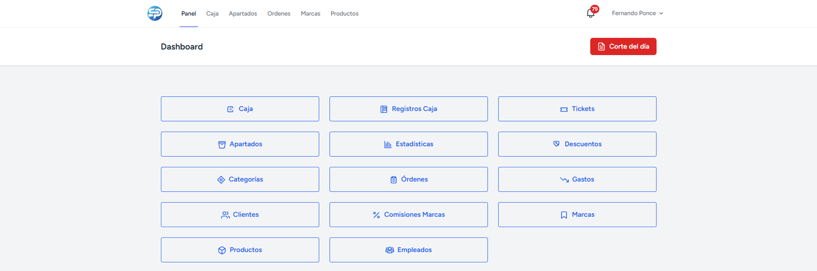 Dashboard de Stock Point